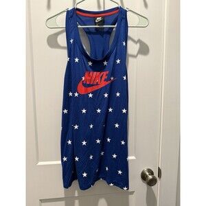 Nike Racerback Tank Top Women’s XL Stars Patriotic Athletic RWB Americana USA
